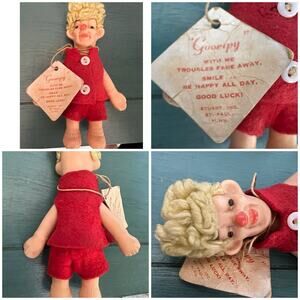 Goompy vintage happy doll
